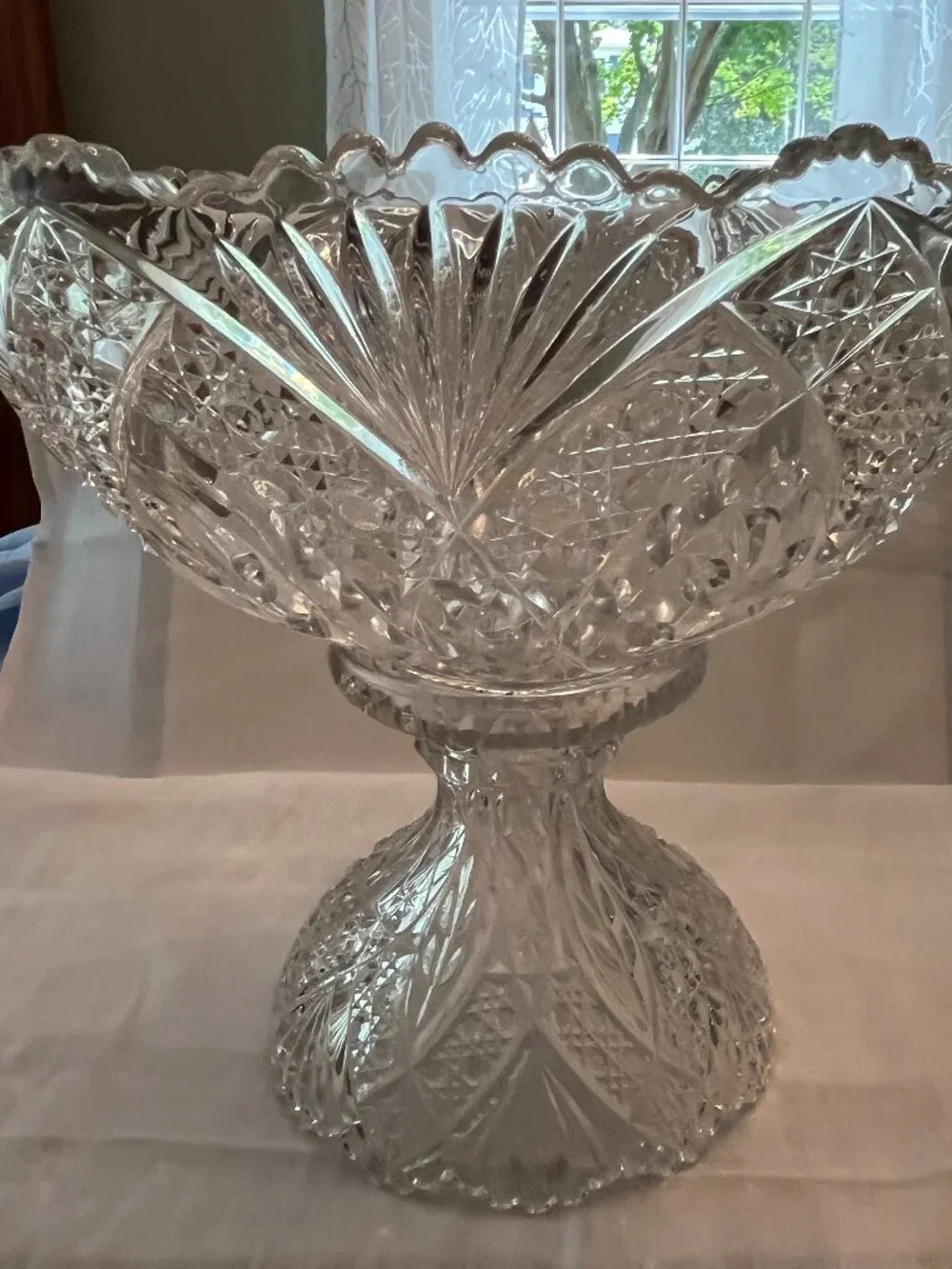 Vintage 2 Piece ABP Punch Bowl
